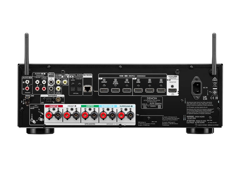 AVR-S660H, 黑色, dynamic