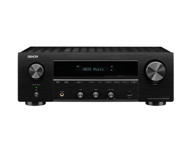 Denon 2ch Network Receiver DRA-800H SP, 黑色, dynamic
