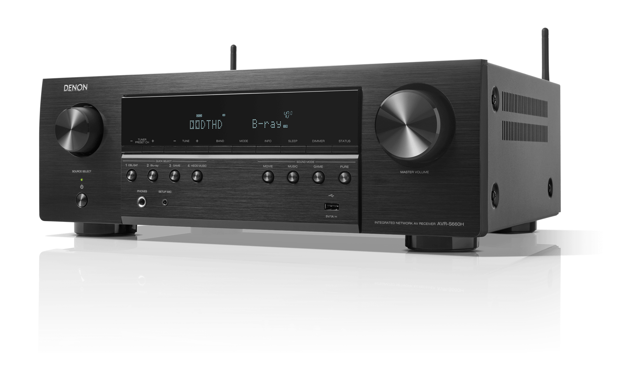 AVR-S660H, 黑色, dynamic