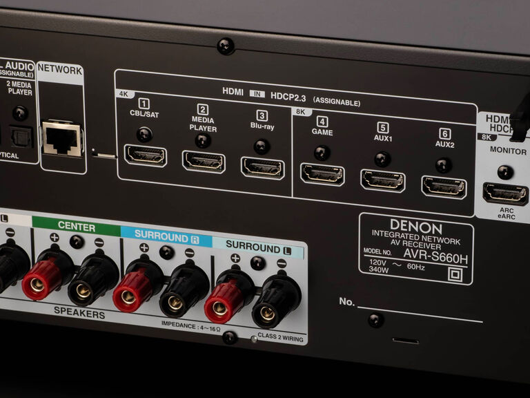 AVR-S660H, 黑色, dynamic